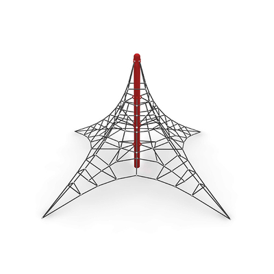 Piramide die Spelmateriaal 6 de Kabel van de Bundelcombinatie het Opleveren voor Speelplaats beklimmen