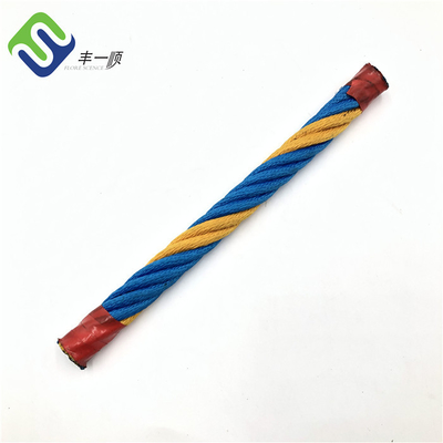 Openlucht van de het Staalkern van het Speelplaatspolypropyleen de Combinatiekabel 6 Bundel 16mm