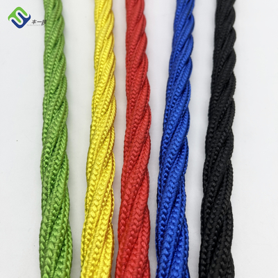 4 Strands Braided Polyester Combination Rope for Industrial and Heavy Duty Applications