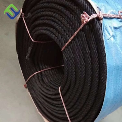 Draai 16mm de Combinatiekabel van de 4 Bundelpolyester voor Netto Schommeling