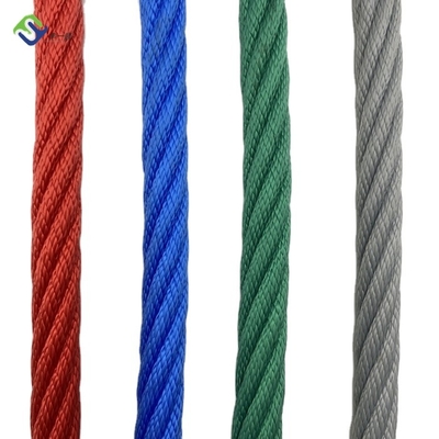 Multikleur 6 van de het Staaldraad van het Bundelpolypropyleen van de de Kerncombinatie Kabel 16mm