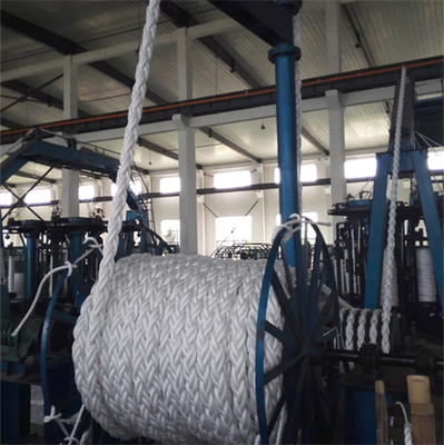 60mm de Kabel Marine Hawser Yacht Mooring Lines van de 8 Bundelvlecht voor Schip