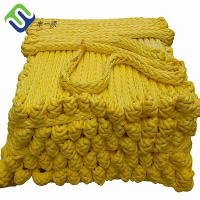 Drijven HMPE die Gevlechte Marine van 12 Bundeluhmwpe Kabel 28mm - 96mm vastleggen