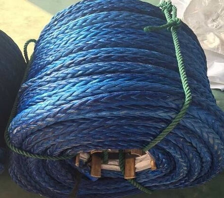 corrosieve Bestand de Meertroslijnen Uhmwpe 29mm van het Cruiseschip de Kabel van de 8 Bundelmeertros