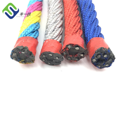 6 bundel 16mm van de de Kabelspeelplaats van de Polyestercombinatie de Draadkabel voor het Beklimmen van Netten