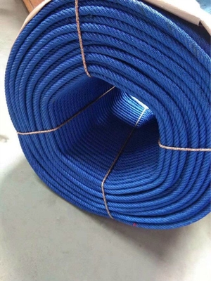 Van de de Vezelkern van de staaldraad van de de Polyestercombinatie Kabel UV Bestand 16mm 6*7 voor Speelplaats
