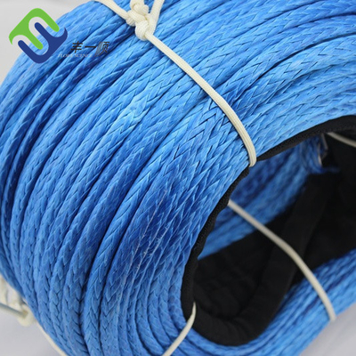 Synthetische Kruk 12 Bundeluhmwpe Kabel 10mm Schurings Bestand Met grote trekspanning