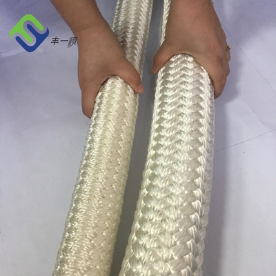 12 inch dubbel gevlochten nylon mooring touwen met zachte ogen aan beide uiteinden