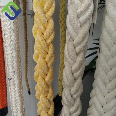 Marine Polyester Mooring Rope 8 Corrosiebestendige Bundel Beide Einden met Ogen