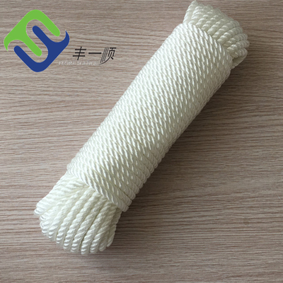 Hoge treksterkte 3 strengen gedraaid 4mm-60mm Nylon scheepsverbindingstouw Polyamide Boot zeilen