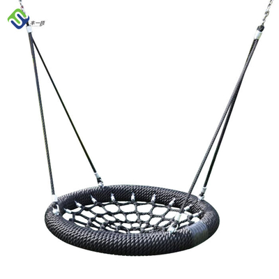 100cm van het de Schommelingsspinneweb van het Jonge geitjesnest van de de Boomschommeling de Speelplaatsschommeling Seat