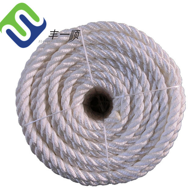 Hoge Vezel 3 van het Breukbelasting100% Polyamide Bundel Verdraaide Nylon Kabel voor Marine Using