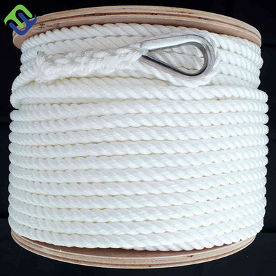 3 bundel Verdraaide Marine Grade Polyamide Nylon Rope 30mm 40mm