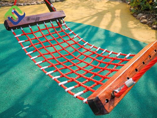 Anti UV van de de Polyestercombinatie van de Hangmatschommeling Vastgestelde de Kabel Hoge Veiligheid voor Volwassenen