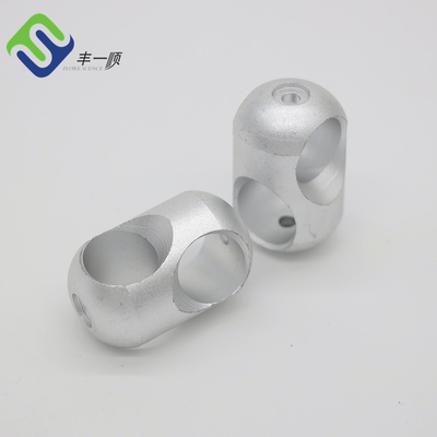 Outdoor Aluminium Cross Rope Connector Touwbevestiging Voor Speeltuin Klimnet