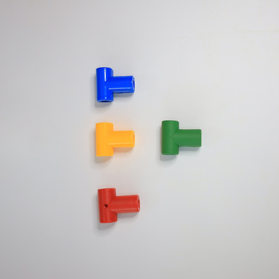 PA6 plastic die t-Schakelaar 16mm van de Speelplaatskabel voor Netto Beklimmen wordt gekleurd