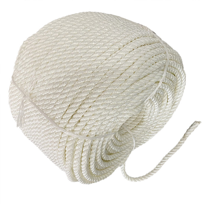 3 de Verdraaide Kabel van het bundelpolyamide Nylon met Witte Kleur