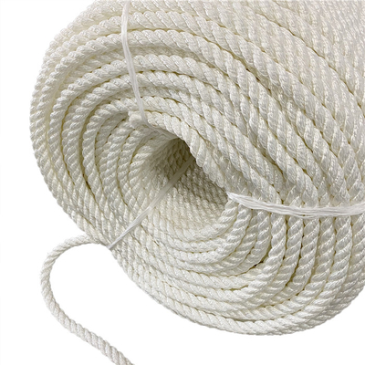 3 de Verdraaide Kabel van het bundelpolyamide Nylon met Witte Kleur