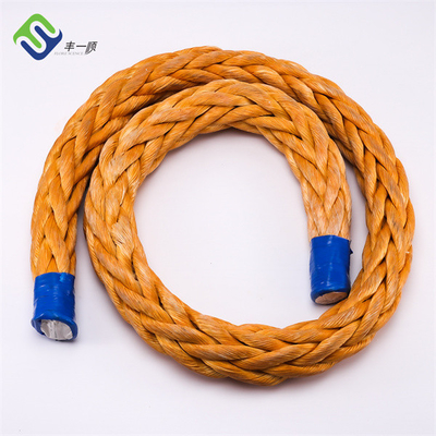 Hoge sterkte Spectra synthetisch UHMWPE touw 12 strengen 32 mm diameter