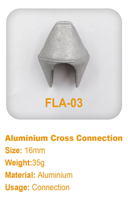Aluminium 16mm Knopen van de de Schakelaarkabel van de Speelplaatskabel
