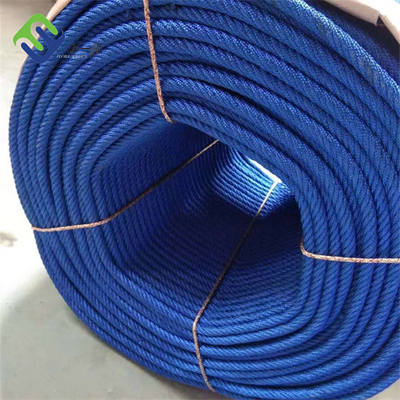 16 mm 6 strengen polyester combinatie touw met staaldraad voor speeltuin